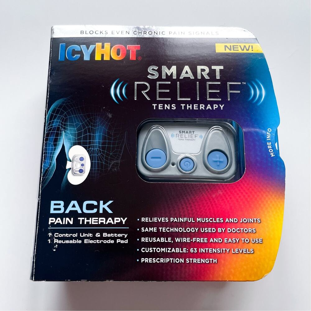 NEW Icy Hot Smart Relief Back Pain Tens Therapy Discontinued Exp 2016
